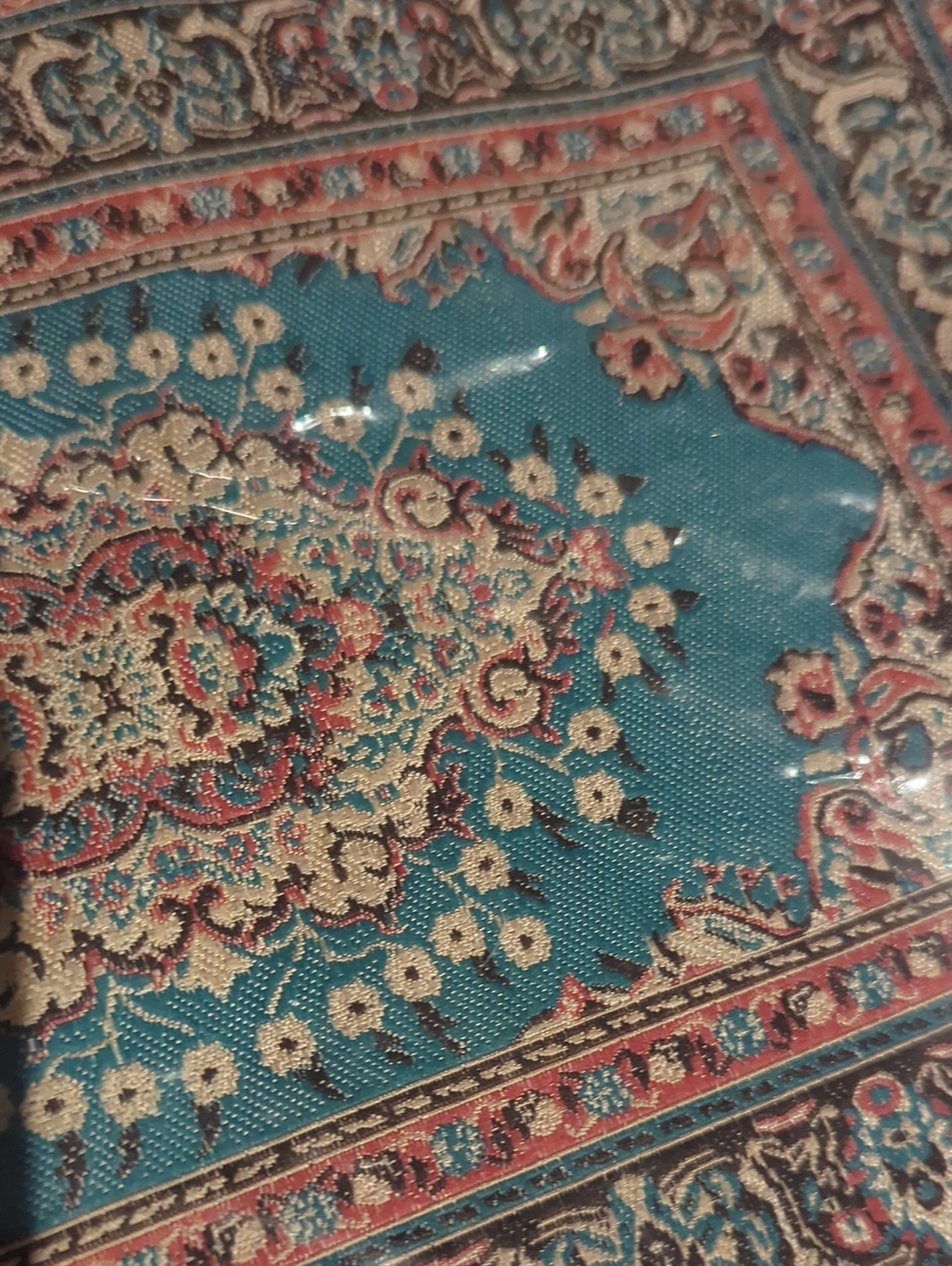 Miniature Decorative Rug - Picture 2 of 3